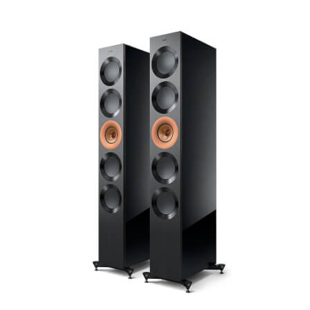 ลำโพงตั้งพื้น KEF : REFERENCE 5 META สีดำ/คอปเปอร์